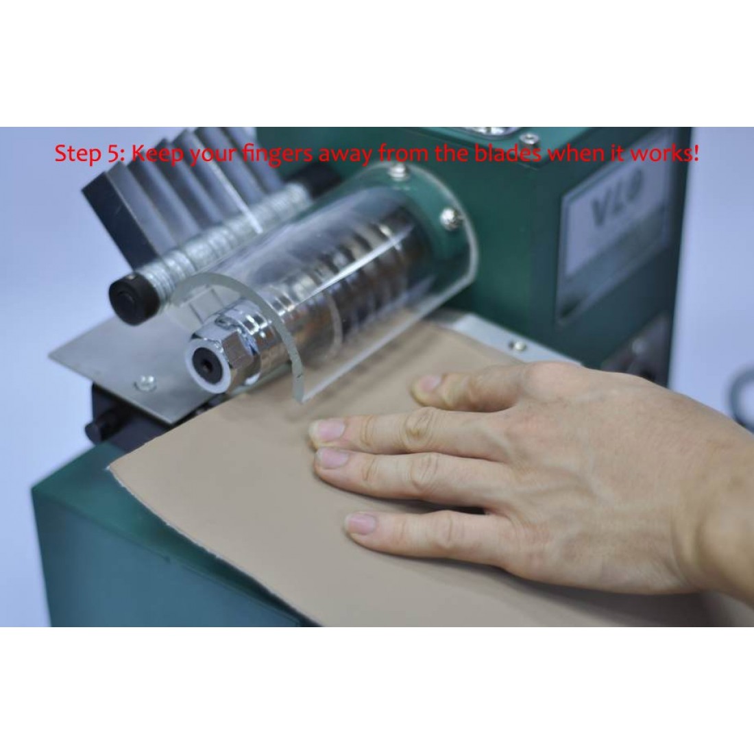 Professional leather machine, leather strip cutter, leather splitter, strap cutter 220V 40W